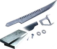 Plasteel Composite Blade Parts